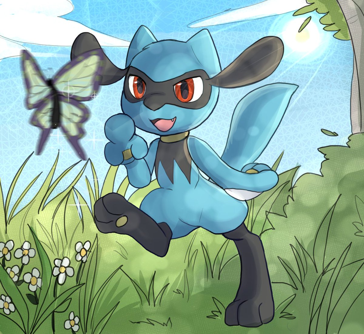 ArtistRomii's tweet photo. My favorite pokemon!
#riolu #pokemon #pokemonart #rioluart https://t.co/b756Q3951X