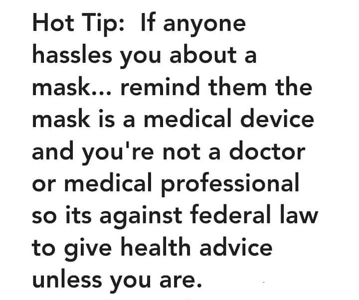 TOrockchick's tweet image. #PLANDEMIC
#MasksDoNotWork
#DrFraudci
#IAmMaskExempt
#KnowYourRights