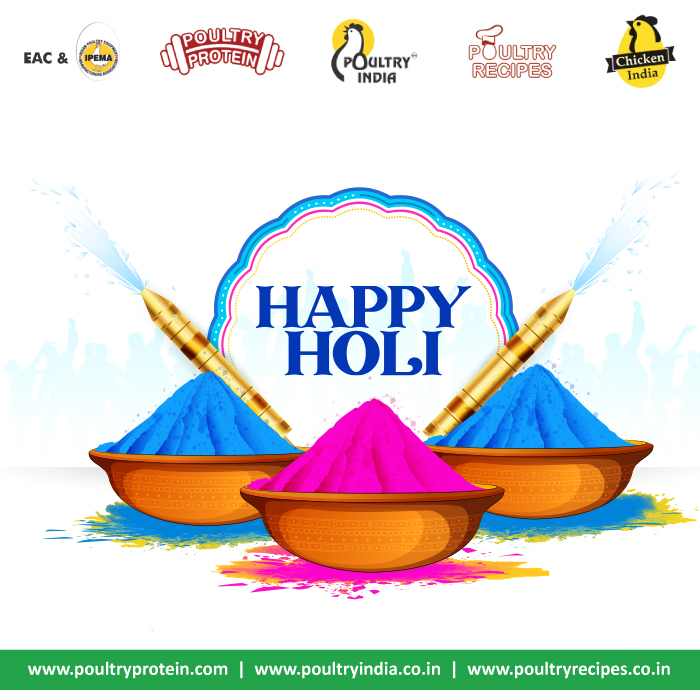 PoultryIndia15's tweet photo. May each and everyday be as Colourful and Joyous as the festival of Holi. We wish you a very Happy Holi!
.
#PoultryIndia #PoultryProtein #PoultryRecipe #HappyHoli #Holi2021 #HoliFestival #FestivalOfColours #SafeHoli https://t.co/Qiy8ZCrPY7