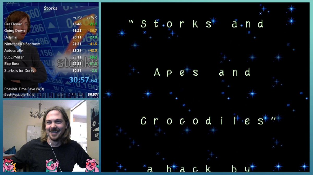 SBen1755's tweet image. I just stole away the Storks WR by a whole 3 seconds! Thanks everyone for the hype, it was a really fun grind! I tried my best to choke the run away in motor skills but it held on just barely