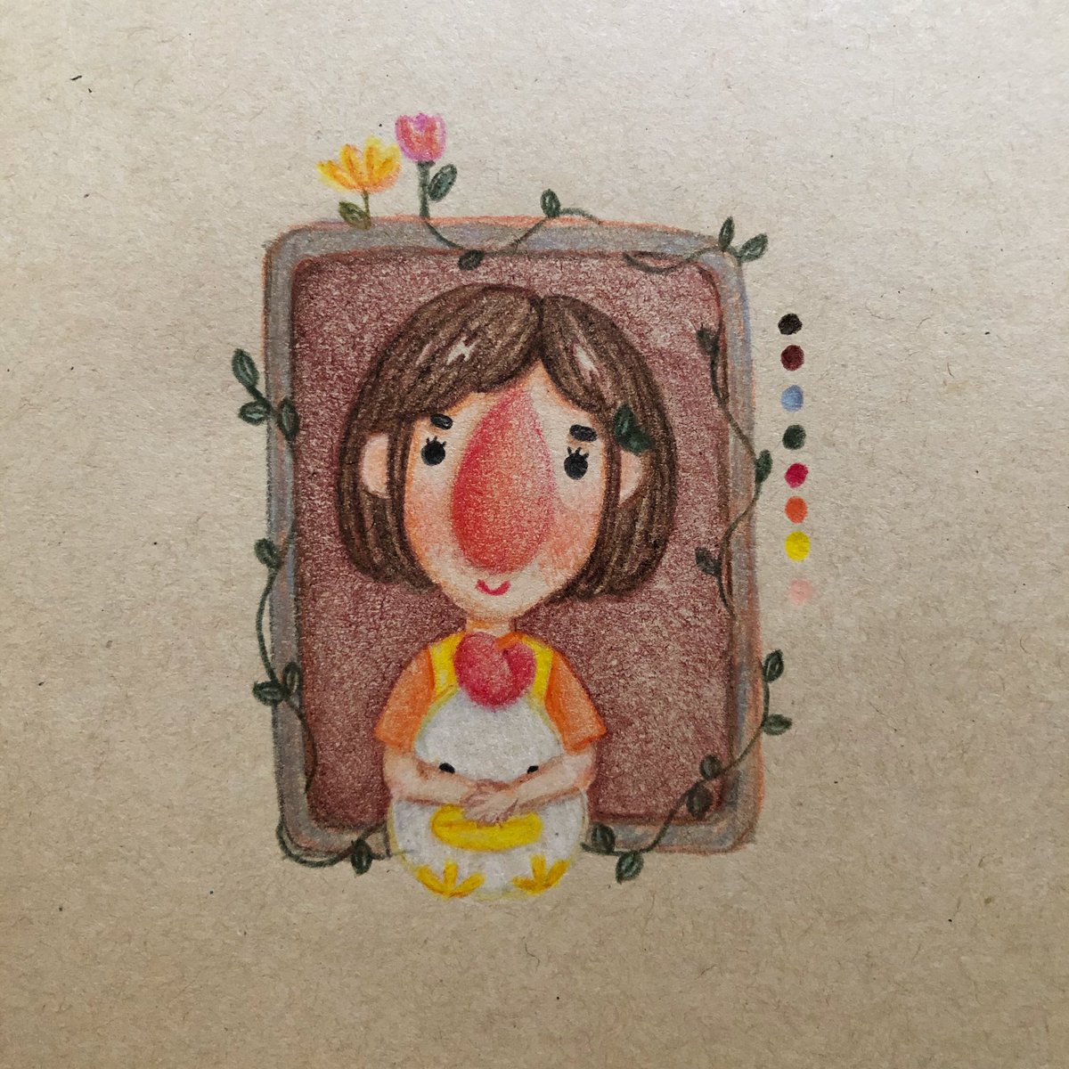 recordyoursmile's tweet photo. Happy Sunday 🌿🌱🍃🌼🌸😊 -Smiley Girl-
.
.

#quicksketch #art #artoftheday #artwork #colorpencil #illustration #illustrationartists #drawings #smiley #smile ,,#บันทึกคุณรอยยิ้ม ☺️ https://t.co/unkr2R9Nf1