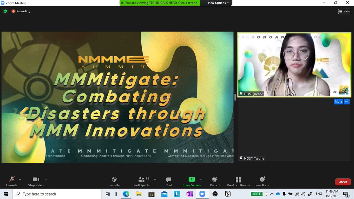 UP49ers's tweet photo. The presentation for the Idea Challenge has ended. The overall co-head awards the certificate of appreciation for the honorable judges. 

#NMMMESummit2021
#MMMitigate https://t.co/QQUxBlKBpO