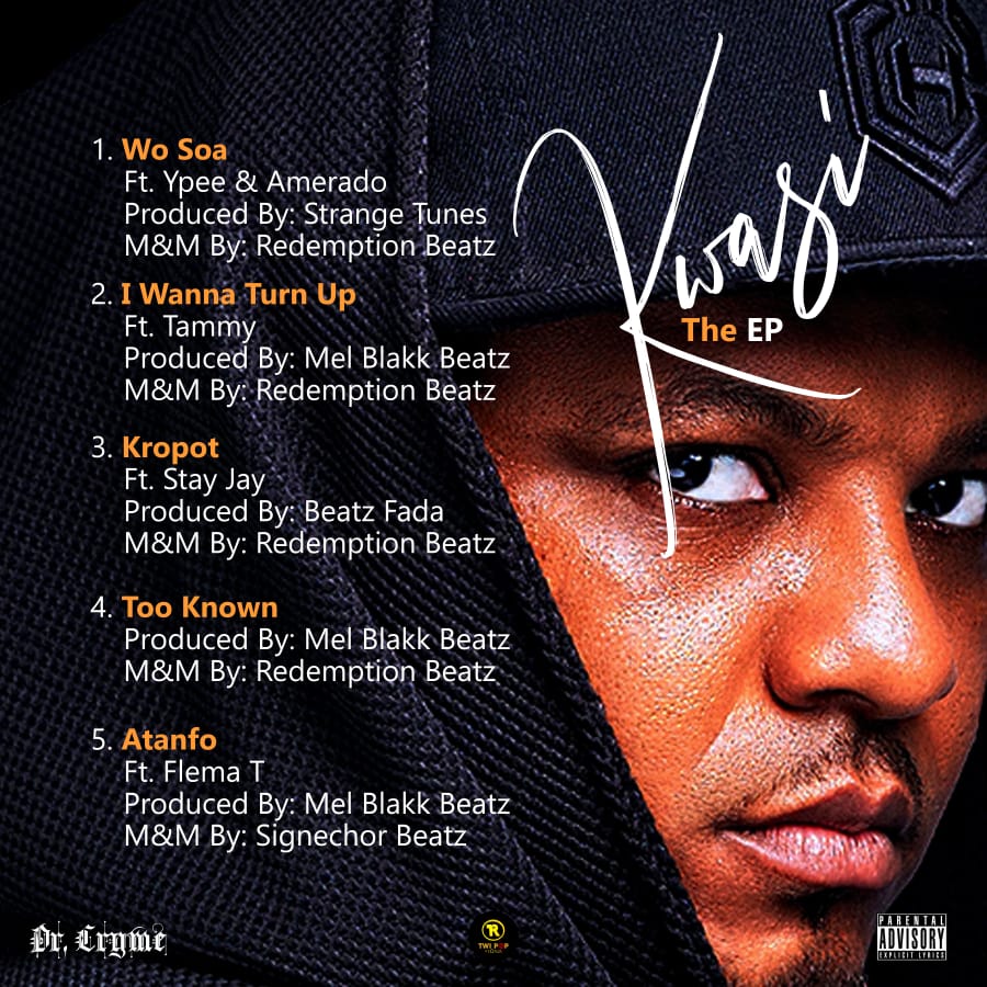 DrCrymeDaily's tweet image. I'm happy to Announce
*#KWASI* TheEp Drops On:
 Friday 2nd April 2021
.
.
.
- The TrackList, 
Pre-order Link Below⬇️⬇️⬇️
ditto.fm/kwasi