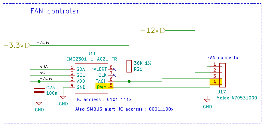 baijorge's tweet photo. @Mirek34416541 I've been looking for @Raspberry_Pi #IOboard documentation about the fan I2C controller, but I don't understand how to code the PWM functionality, I haven't used an I2C controller before...

So, I need to study the @MicrochipTech EMC2301 IC 😰

Cc @geerlingguy 

#RaspberryPi #CM4 https://t.co/b5pXVHcVAD