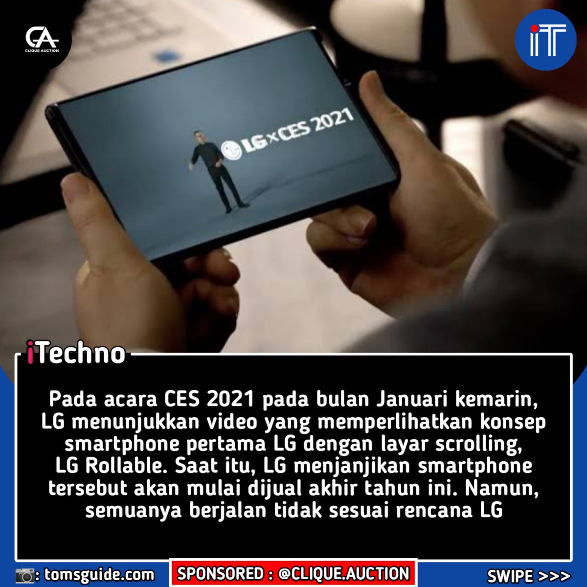 InfozoneTechno's tweet photo. Adakah yang masih pake HP LG?
.
IG: @/thelazygadgets
.
#bisnissmartphone #lgindonesia #lgindo #lgid #hplg #smartphonelg #lgsmartphone https://t.co/L08HXHGqA7