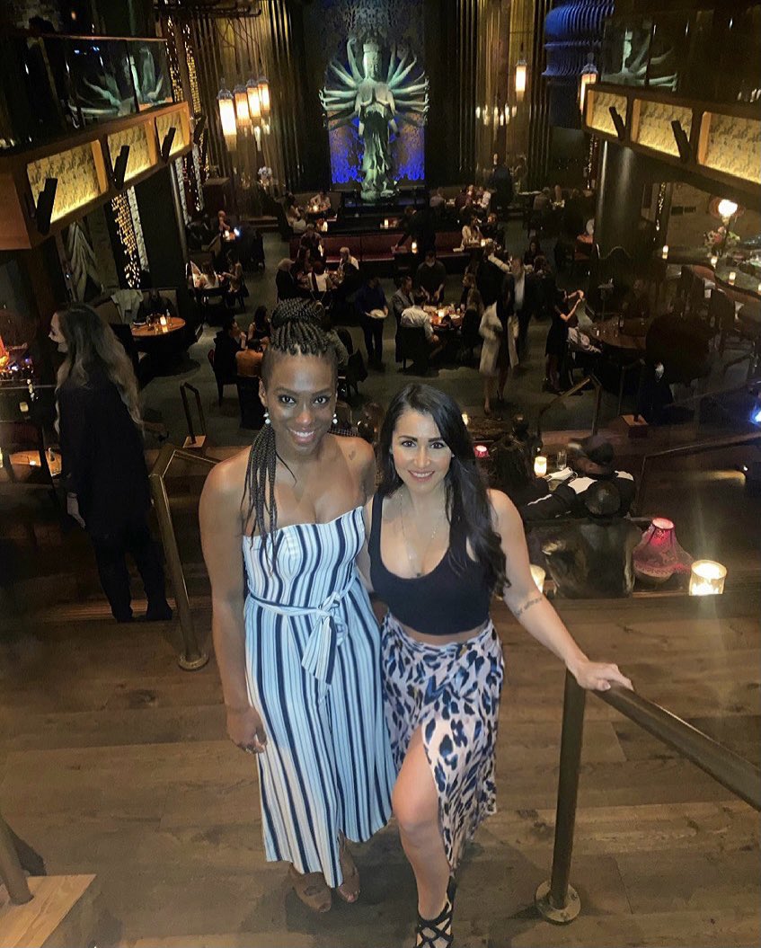 Dat my hot date, she a real bad bish. 🔥💁🏻‍♀️ #itsgettingserious #girlsnightout❤️ #happygonewild