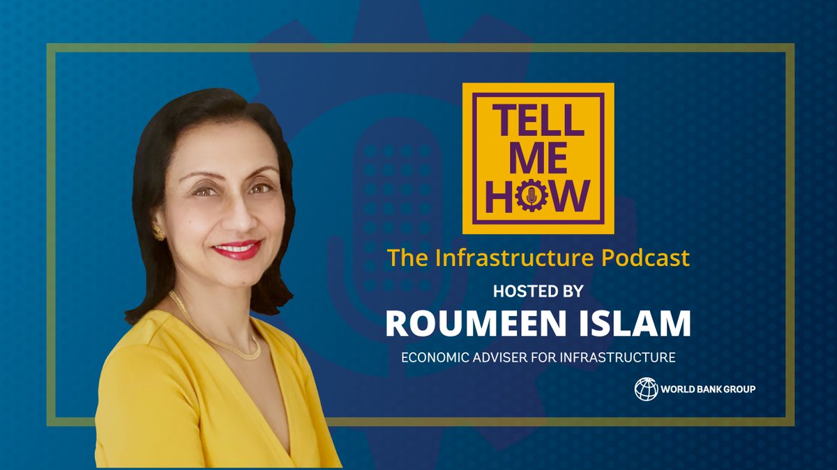 IFC_EAP's tweet image. [NEW PODCAST] In the latest episode of #TellMeHow, @RoumeenIslam and Tim Kelly of @WBG_DigitalDev discuss #digital regulation and the role that policy can play in bridging the #digitaldivide.
▶️ Listen &amp;amp; Subscribe: wrld.bg/gI0X50E97bd