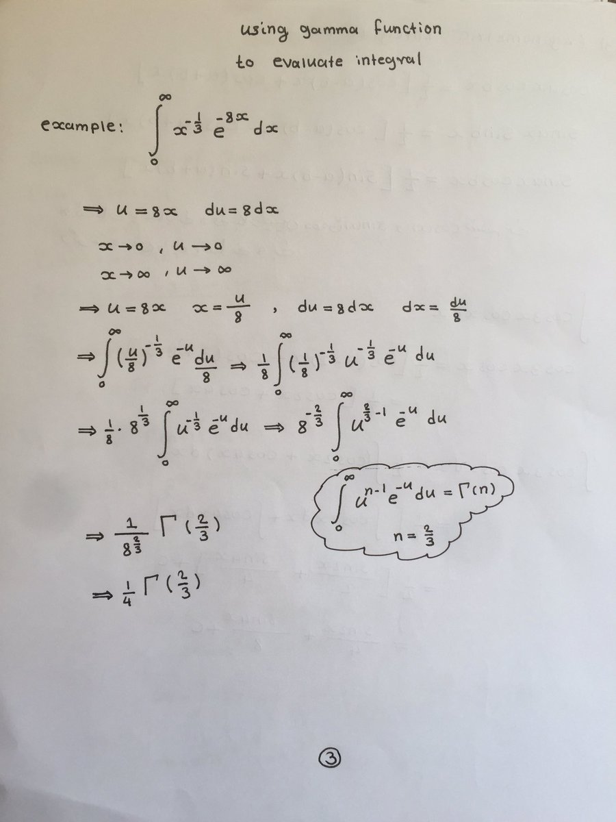 Gamma function 
m.youtube.com/channel/UCfht6…