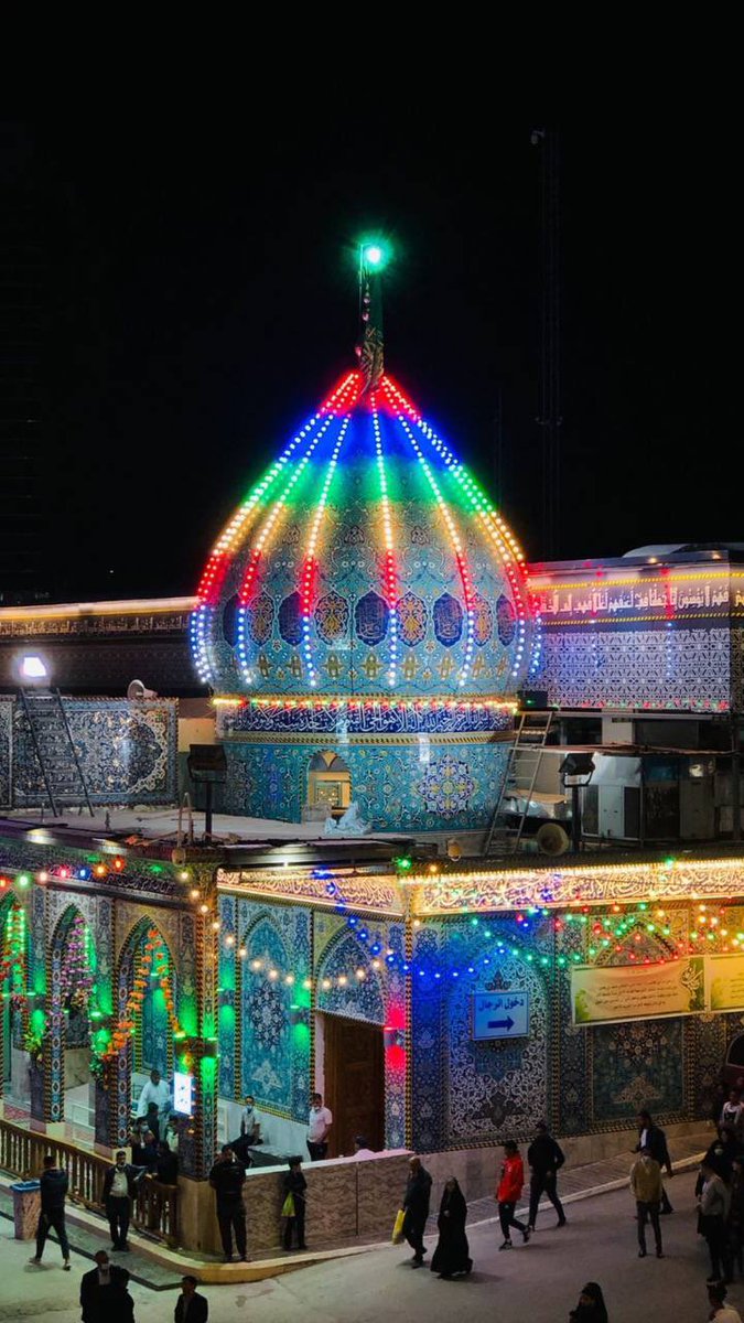 IqrarAlee112's tweet photo. Candle festival in the Holy City of Karbala by Maqaam Sahibuz Zaman to honour our 12th Imam Mahdi (ajtf)
happy occasion of his 1187th birthday 🎂
At the time of celebration, devotion by lighting 1187 candles Was expressed.💐❤️

#ThePromisedSaviour 
#TheOnlyHope #ImamMahdi https://t.co/ob8OoJvauU