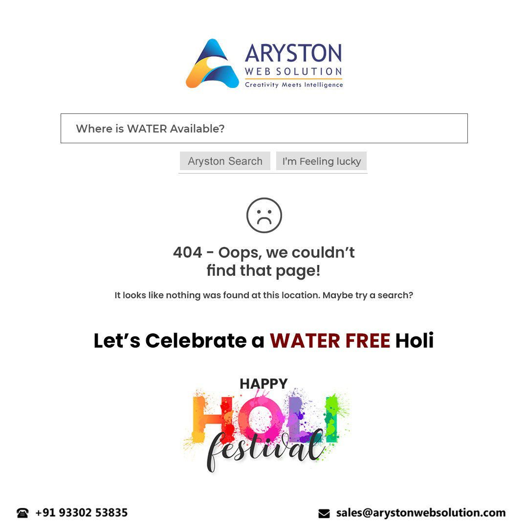 WebAryston's tweet photo. The intensity of #Holi Celebrations is not defined by splashes of water but it is defined by the amount of zeal we have while celebrating it
#HappyHoli2021
Enjoy Holi with dry colours but lots of fun &amp; enthusiasm.

#holi2021 #festivalofcolors #savewatersavelife #dryholi #SafeHoli https://t.co/MNdfNG3dsL