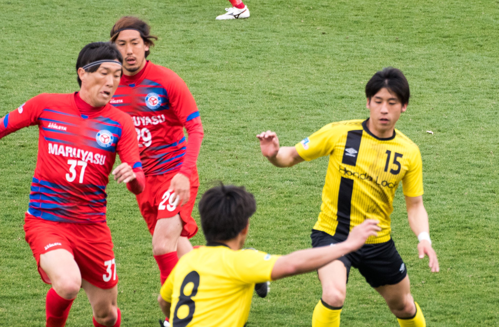 キャプテンさかまき 長野方面を中心に需要が高そうなのでマルヤス岡崎ーホンダロック戦の写真からアップしていく ちなみに中美は怪我みたいです Fcマルヤス岡崎 ホンダロックsc 松本山雅 Ac長野パルセイロ 岩沼俊介 三島康平 多々良敦斗 松原優吉