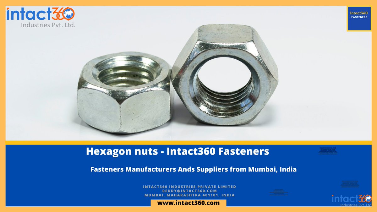 Intact 360 offers a wide range of Industrial Fasteners
#fasteners #intact360 #intactfasteners #manufacturing #fastenerssuppliers #hexbolts #nutsandbolts #washers #rivets #springwashers #washers #hexnuts #steel #aluminium #qualityfasteners