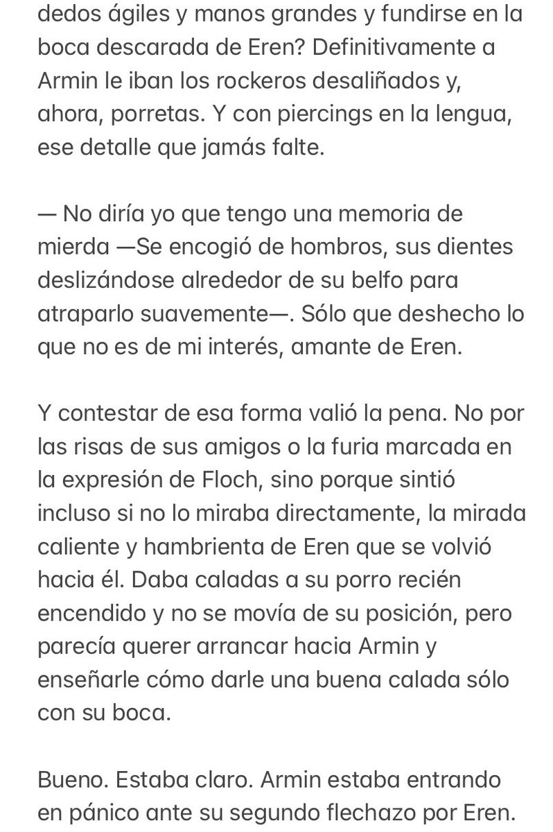 ackerbite's tweet photo. 134. bueno sí eren está caliente y armin bardea a floch https://t.co/wJJDblXJgy