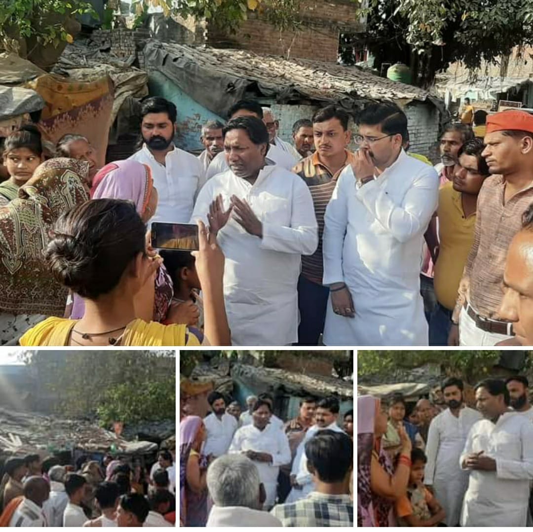 कानपुर कैंट विधानसभा के क्षेत्र बगाही में प्रतिदिन मजदूरी करके जीवन यापन करने वाले मजदूर भाई रामगोपाल की आक्समिक मृत्यु कार्य करते हुए हो गई। 

उसके परिवार से मिले और मुआवज़े के लिए अधिकारियों से बात की।
<a href="/yadavakhilesh/">Akhilesh Yadav</a>