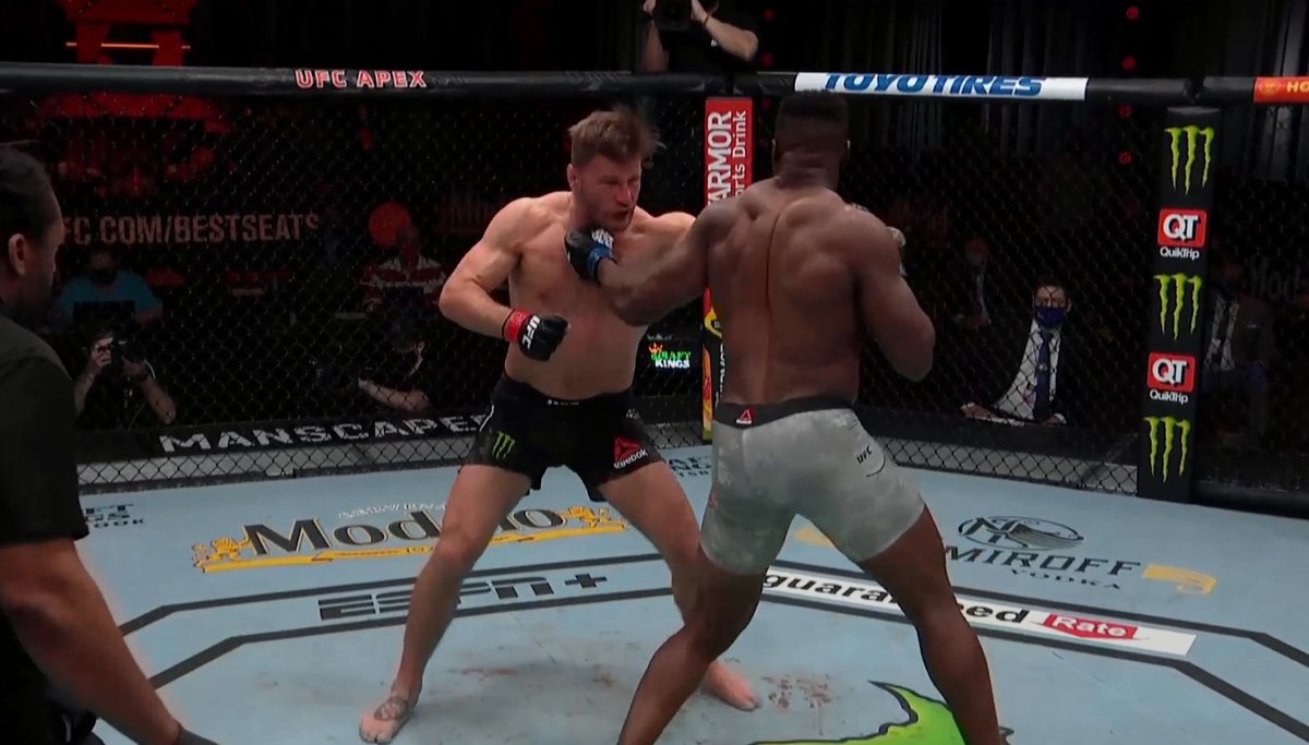 【みんなの反応】UFC260 スティペ・ミオシッチ vs フランシス・ガヌー ガヌーが2RKO勝ち!うわあああああああガヌー強すぎる これに勝てる人間いるのか?