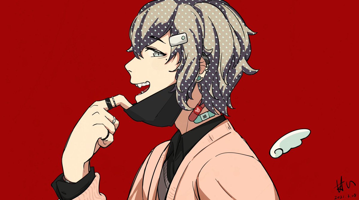 _am07___'s tweet photo. ヴァンパイア
不要在意签名不一样，都是我
#かな絵 https://t.co/6ZXszxVvw0