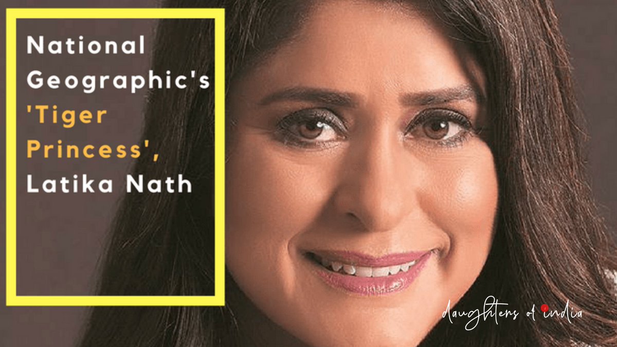 SpinAYarnIndia's tweet photo. Tune in at 10am to https://t.co/ga86d4AtF3 to listen to Anaya Deshmukh narrate the inspirational story of @latikanath - India's Tiger Princess!

#daughtersofindia #ourdaughters #latikanath #tigerprincess #kanha #tigers #conservation #kanha @NatGeo #Singinawa https://t.co/azABq2QnDs