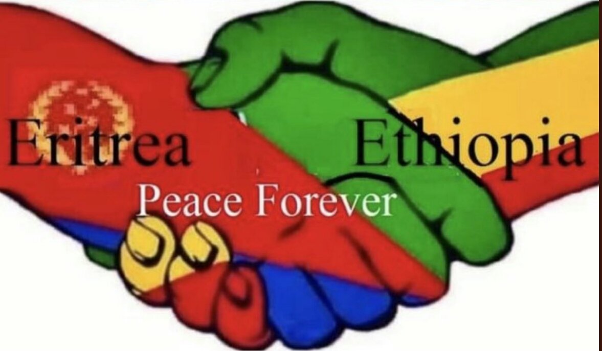 NegashRuta's tweet photo. Whoever doesn't like this handshake can go live in Mars.

#EritreaPrevails #EthiopiaPrevails #PMAA and #PIA agreed forever.
@EU_Commission , @US @UNHumanRights @VP https://t.co/ATUbvaNSHL