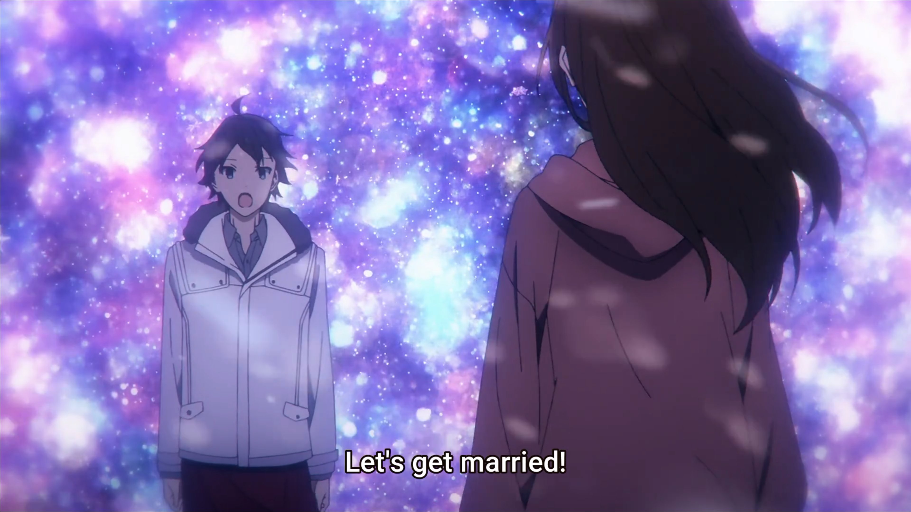 Does Hori marry Miyamura?
