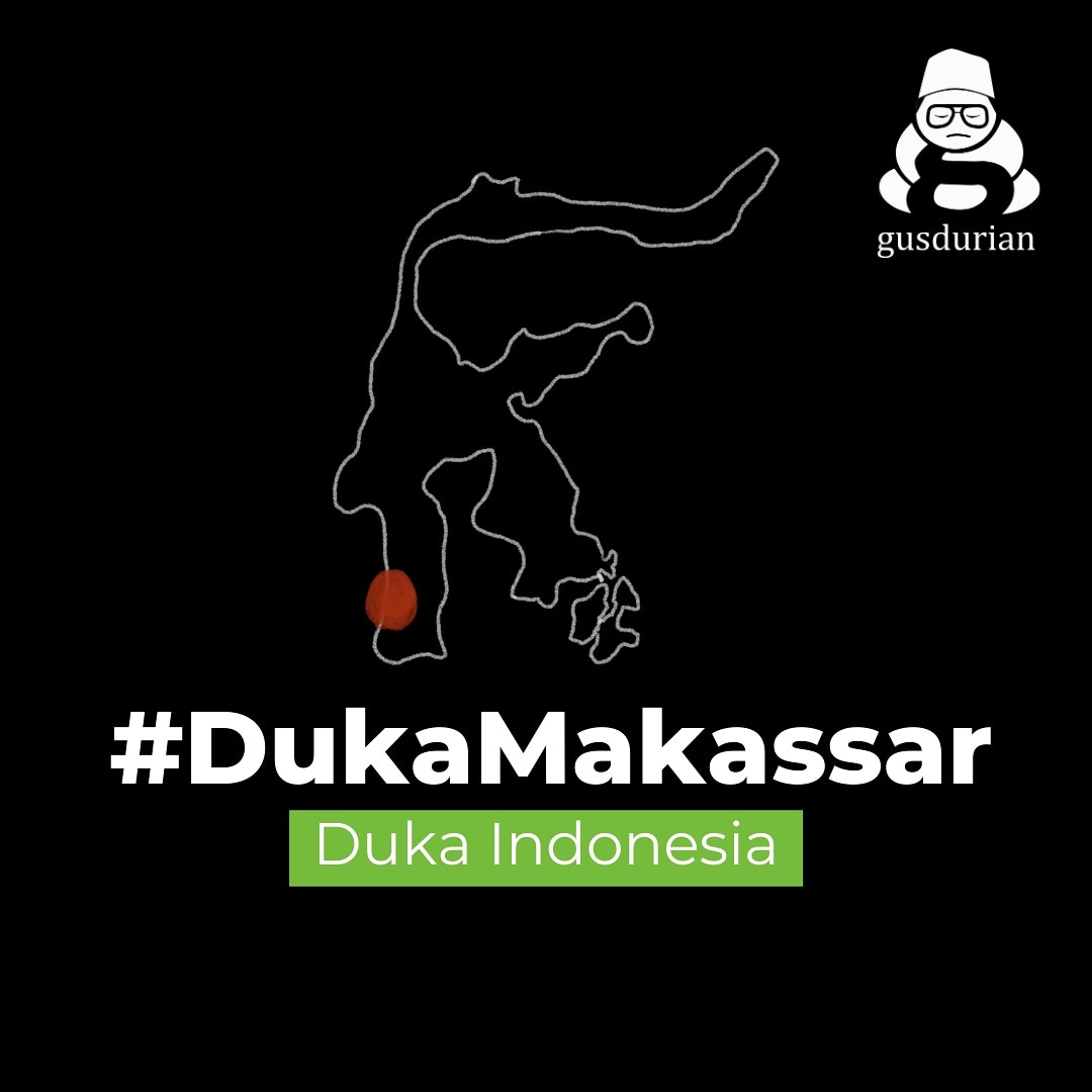 Semoga umat Katolik dan Kristen di berbagai penjuru Indonesia tidak kecil hati &amp; takut beribadah, apalagi yang beribadah Minggu Palma. 

Luka batin Makassar, luka kita sebangsa.