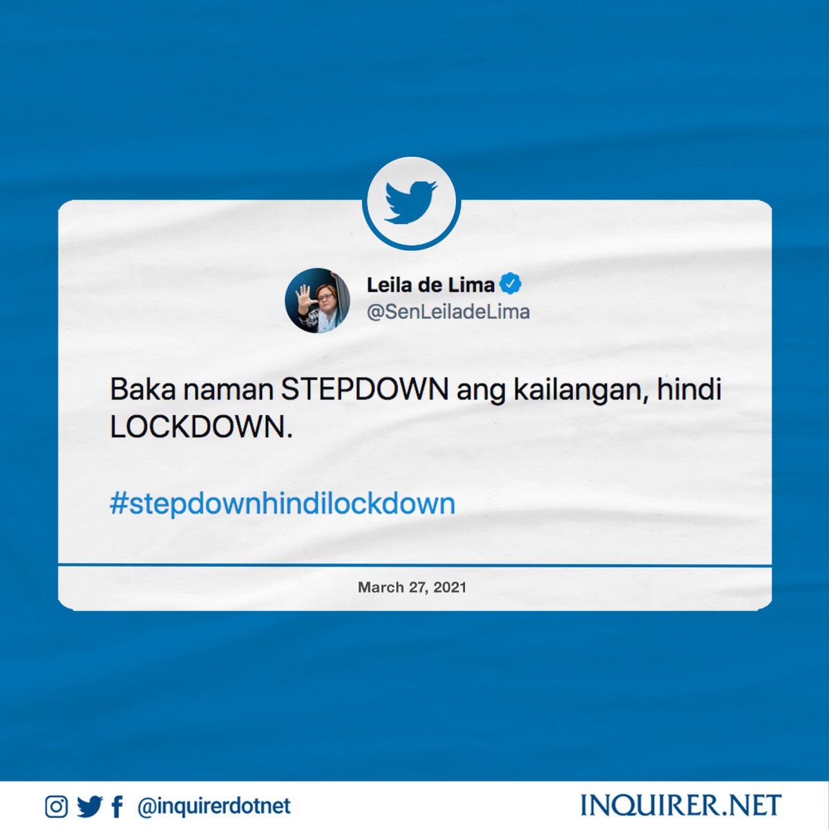Inquirer tweet media