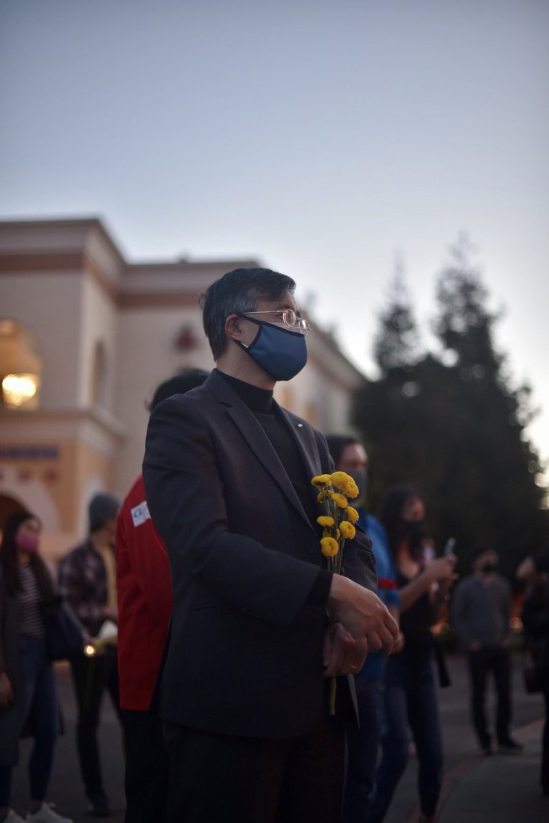 SupOttoLee's tweet photo. #StopAsianHate #StopAAPIHate vigil in #SanJose https://t.co/48kLmeLQ7M