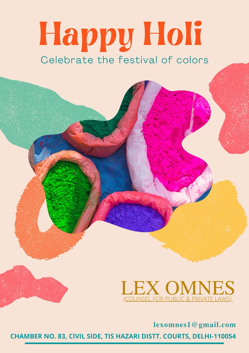 LexOmnes1's tweet photo. #HappyHoli2021 #lexomnes https://t.co/zWhF08ivg2