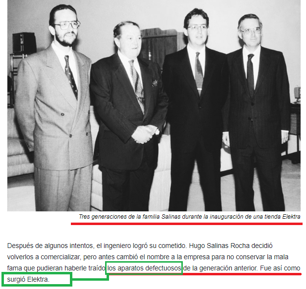 Diegonymous's tweet photo. ¡VENDIENDO TELEVISORES DESCOMPUESTOS! 🤣

📺🤮🚮 Así se hizo rico el papá de Ricardo Salinas Pliego, pero luego cambió el nombre de las tiendas a "ELEKTRA" y tan tan, se lavó la cara.

Y esto es lo nos grita como a Chumel en la cara, que es un "Millonario exitoso". Que Vergüenza! https://t.co/rPkd2UYTsE