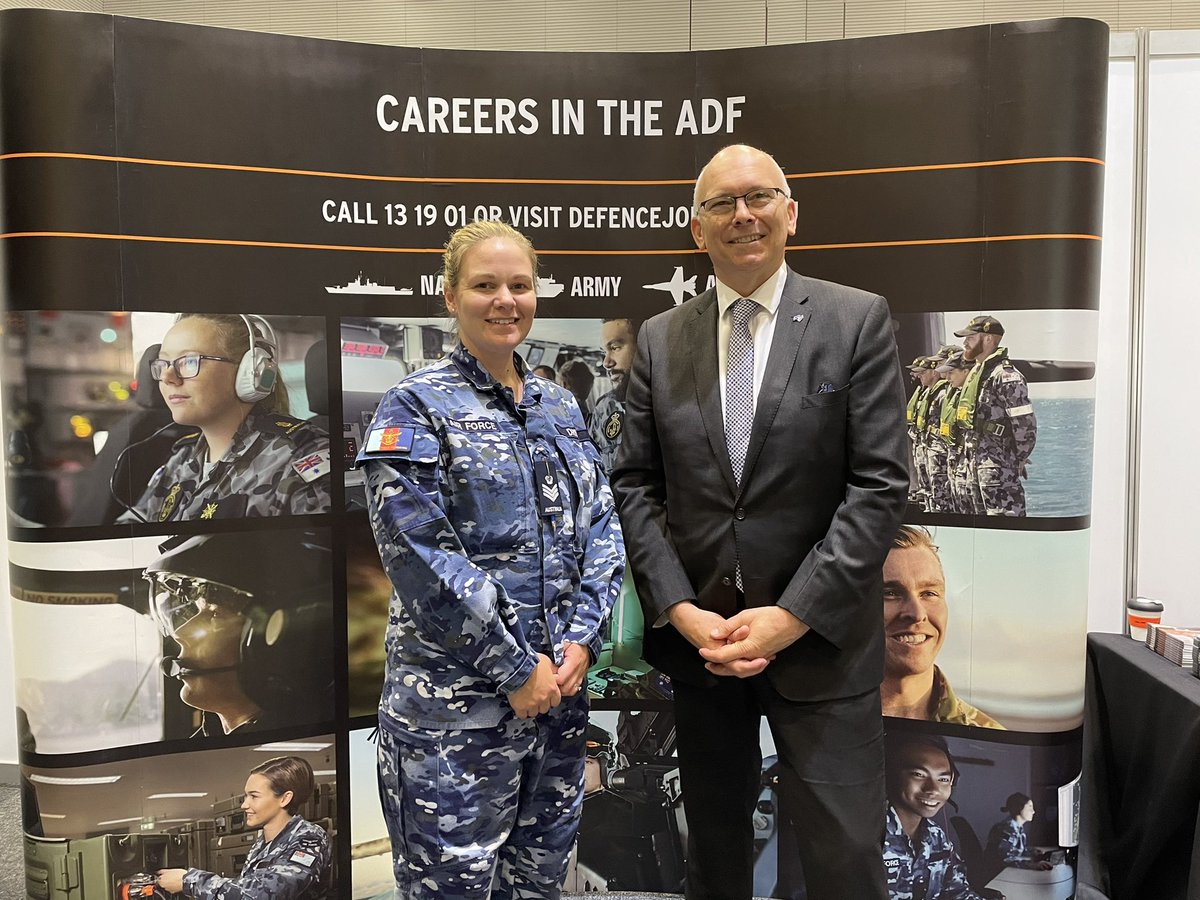 HonDGP's tweet photo. Great to be back at the Adelaide #TSCEA at the @AdelaideCC. This expo is a fantastic way to explore your career options, whether that’s through an apprenticeship, University, vocational education in employment. Another full day to visit tomorrow #SkillingSA #SkilledCareers https://t.co/RflDKgHxf2