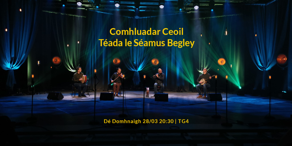 Celebrating 20 Years of Téada - Anocht ar TG4 - Comhluadar Ceoil le Téada &amp; Séamus Begley! Don't miss tonight's broadcast of #ComhluadarCeoil with Téada &amp; Séamus Begley on <a href="/TG4TV/">TG4</a> 8:30pm <a href="/TradTG4/">TradTG4</a>