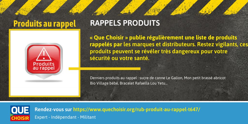 Ufc Que Choisir Rappelproduit Retrouvez La Liste Des Derniers Produits Au Rappel T Co 2upz8qlffo Securite Sante Alimentation T Co M2pmm7fkiq