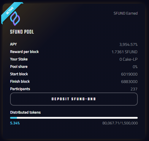 SeedifyFund's tweet photo. ☀️We are excited to announce that compared to yesterday, #Pancakeswap SFUND-BNB yield farmers have almost doubled from 120 to 237 farmers.

🧑‍🌾The current APY on #SFUND pool is 3954%

#BSC #BinanceSmartChain #tosdis #YieldFarming #APY #LiquidityMining #BNB #Seedifyfund @ApyVision https://t.co/QkQzIajZ7q