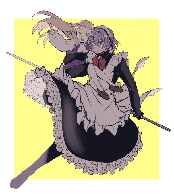 ※女装 サrエrさんアを守るメイドしてくれ(アマサリ) 