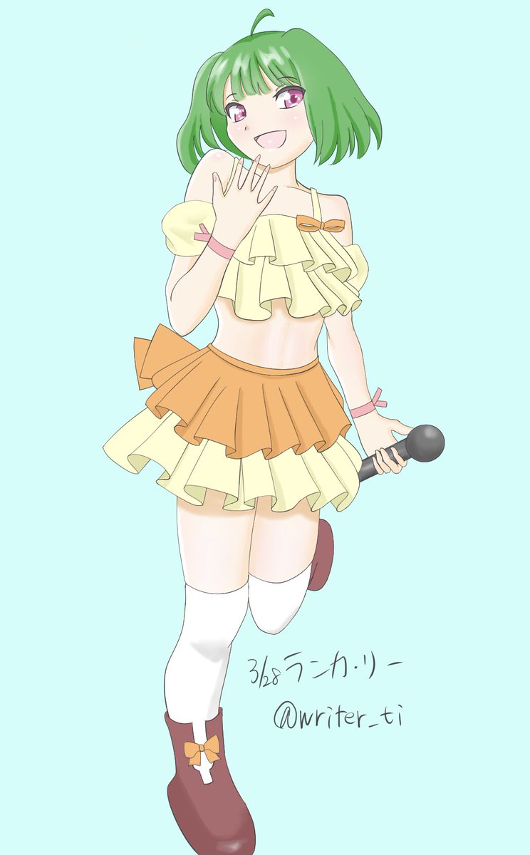 writer_ti's tweet photo. ランカ描きました
最近マクロス再燃中ですｗ
#マクロスF https://t.co/nsnb6ZBSFr