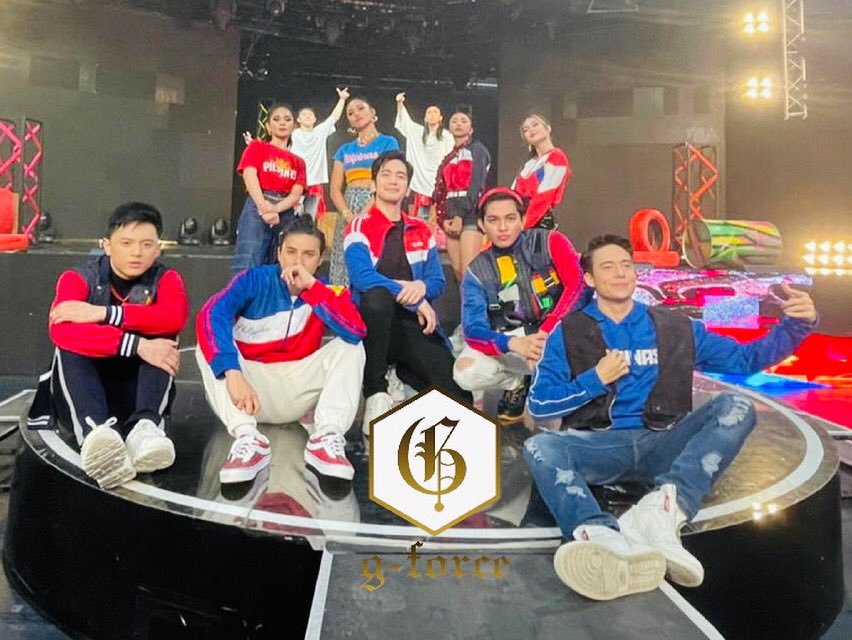 GFORCE_OFFICIAL's tweet photo. G-Force with Loisa, Ronnie, Joshua, Jameson, Joao, Ac, Jeremy, Maymay and Kim for #ASAPastig Francis M Prod

#gforce
#gforcepoppers
#demiforce
@dgeorcelle2 @ASAPOFFICIAL https://t.co/Wmspl1n4ss