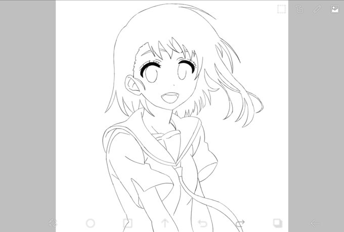 超久々にデジタルで描いてる
#模写
#絵描きさんと繋がりたい
#ニセコイ 