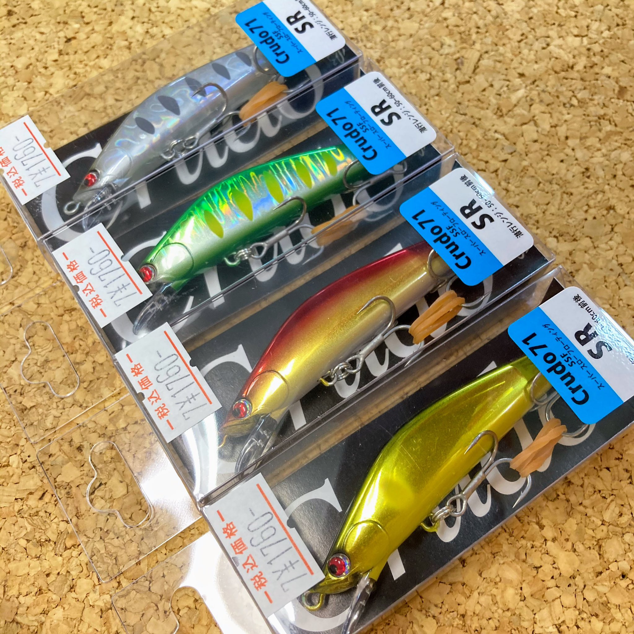 中古釣具パゴス 本店 新品トラウトルアー ラパラ カウントダウン エリート 55 ロールが入るハイピッチなアクションで 本流や渓流の大場所で活躍してくれそうです Shinルアー企画 クルード 71 Sr Ssf 北村範行氏完全プロデュースの本流