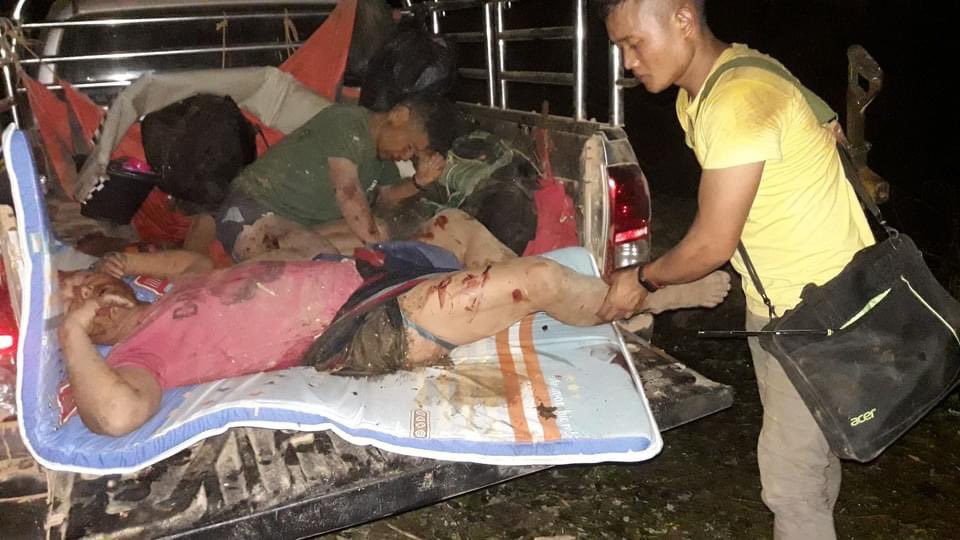 Karen National Union-controlled area, Brigade 5, Karen State

Terrorists Army (#Myanmar military) launched air strike. 3 killed &amp; 7 seriously injured. 

#WhatsHappeningInMyanmar #Mar28Coup #AntiFascistRevolution2021 #MilkTeaAlliance