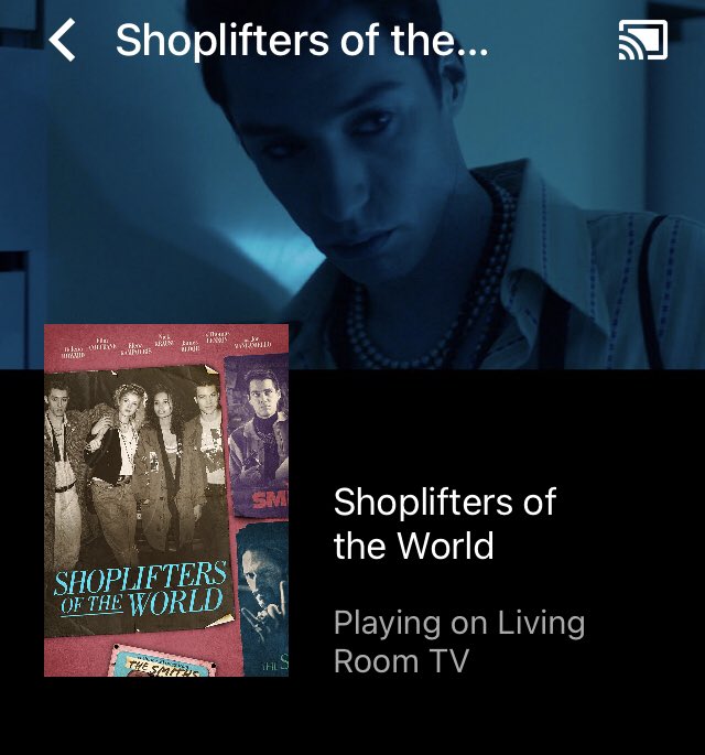 kiosco33's tweet photo. #ShopliftersOfTheWorld on my living room. 📺 

#SmithsForever https://t.co/wydPQFp3UY