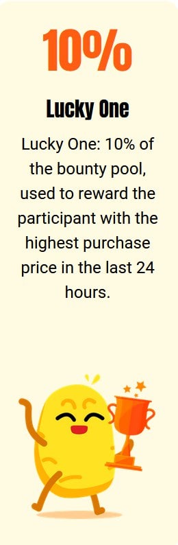 Congratulations to the winner of #LuckyOne yesterday!🎉

💰Address: 0xF2A9a3F59b5327bE4FeaC80E6668E53baC3Bb7f9

Thank you for supporting $HP🎉🚀

$HP #LuckyOne #HotPotato $BSC