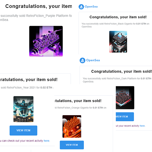 Cryptobuki_999's tweet photo. WOW! Congratulations @RetroFiction_68  to sold not 1 but 5 art in 1 go! 
Since we share the same storefront, Cryptobuki will have 50% off for the first 30 of its series! Now available at 0.015Eth each!🥳🥳
#NFT #nftcollectors 
https://t.co/z9m7bvUDbK 👹
https://t.co/3kI4uyBD7a🤖 https://t.co/DrGWE37wOS