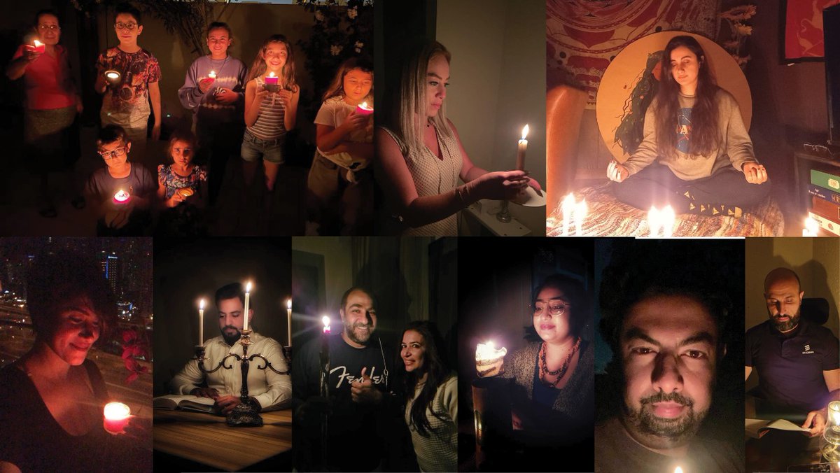 EricssonMEA's tweet photo. @EricssonMEA employees stand in solidarity with the world🌍 during this year’s - 2021 - Earth Hour.   
#Connect2Earth #TeamEricsson https://t.co/Q3kLHtq3w8