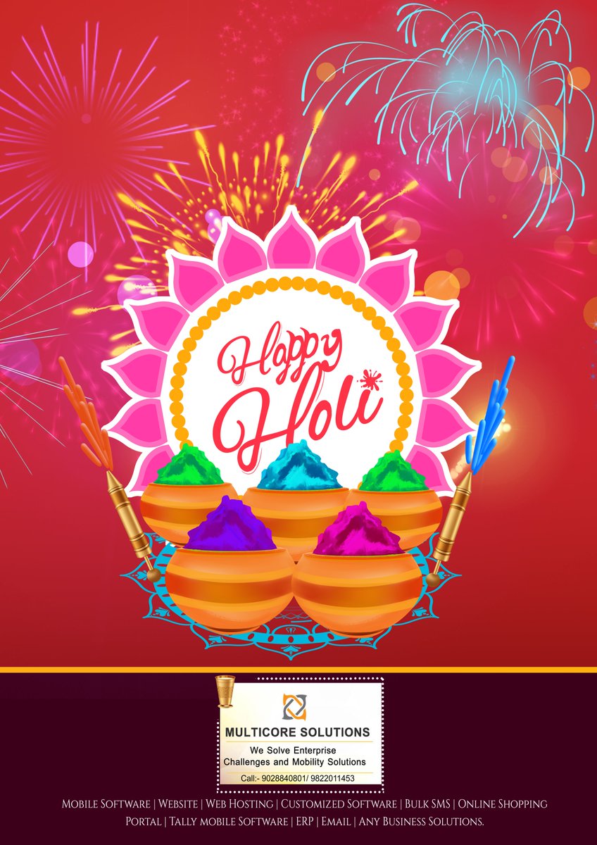 Multicore_Rohit's tweet image. Happy and color full  holi..
from Multicore Solutions.
multicoresolutions.in/MobileAppDevel…