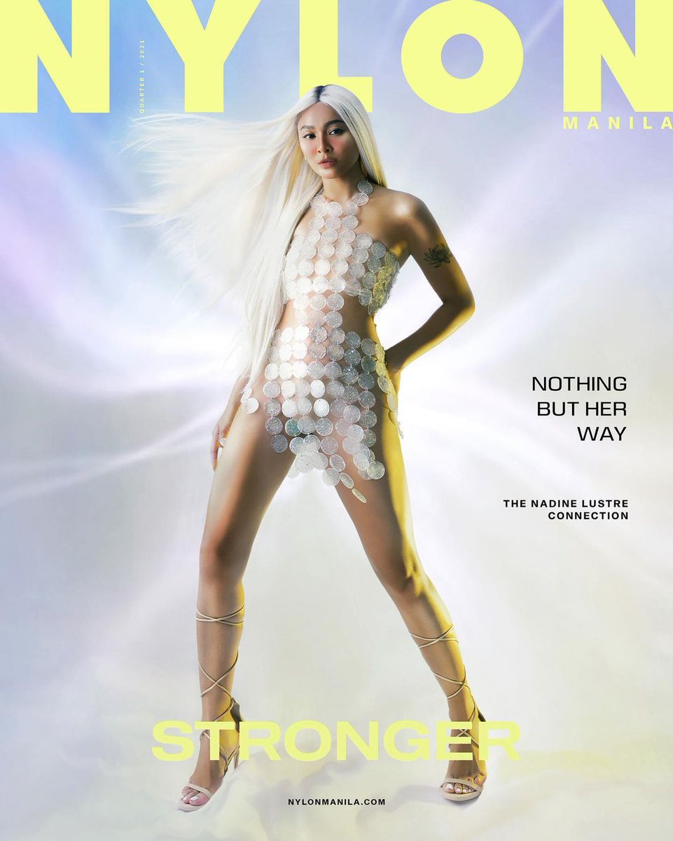 Checking in to say Nadine Lustre looks bombshell in her blonde hair for Nylon magazine cover. 

(📷 IG:nadine/nylonmanila)