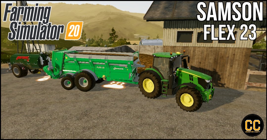 HarryFarCraft57's tweet photo. Farming Simulator 20 - Samson Flex 23.

#Farmingsimulatorsamsonflex23 #FS20samsonflex23 #FS20 #FSmobile #Farmingsimulatormobile #Farmingsimultornewmachine #Farmingsimulatornovoequipamento https://t.co/UJ2T9eLj0Z