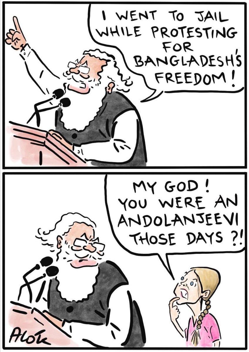 65thakursahab's tweet photo. Andolanjeevi Modi 
#ModiDidIt https://t.co/NjTQlXJLCU