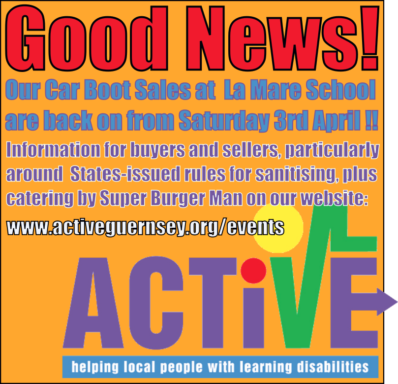 ActiveGuernsey's tweet photo. Thanks to #GuernseyTogether we are out of lock-down in time for our April car boot sales to begin!
Featuring the recently establish Super Burger Van, we hope to see you all there to support local traders.
Full details on our website https://t.co/PT0vUazNMU. https://t.co/Z9oG8nE1dm