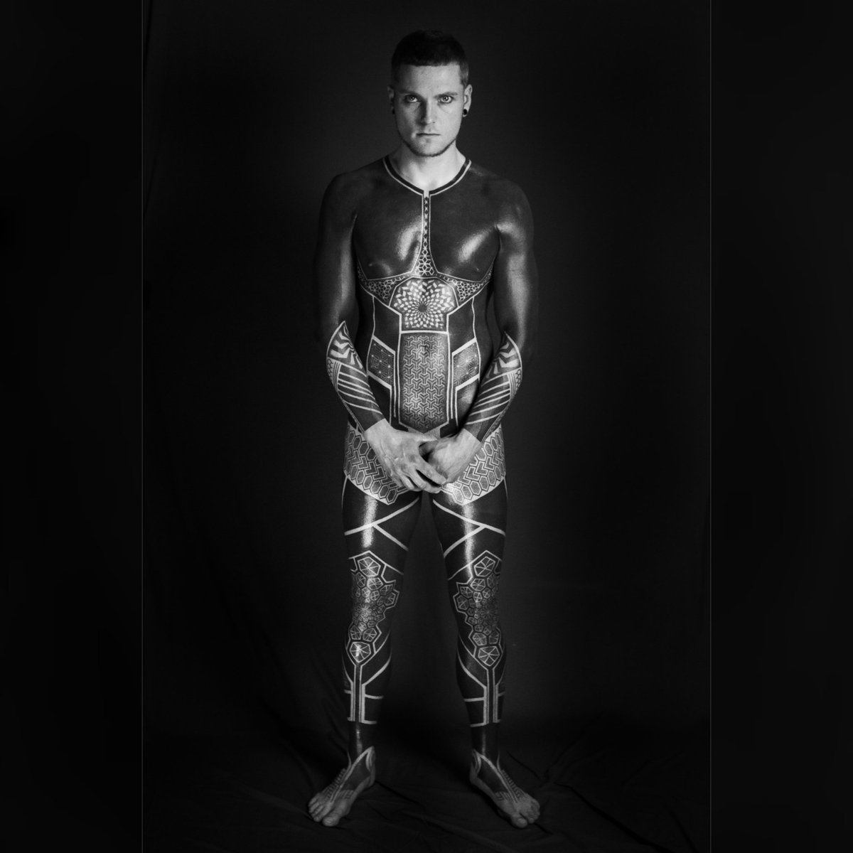 Бодиарт фото мужчины