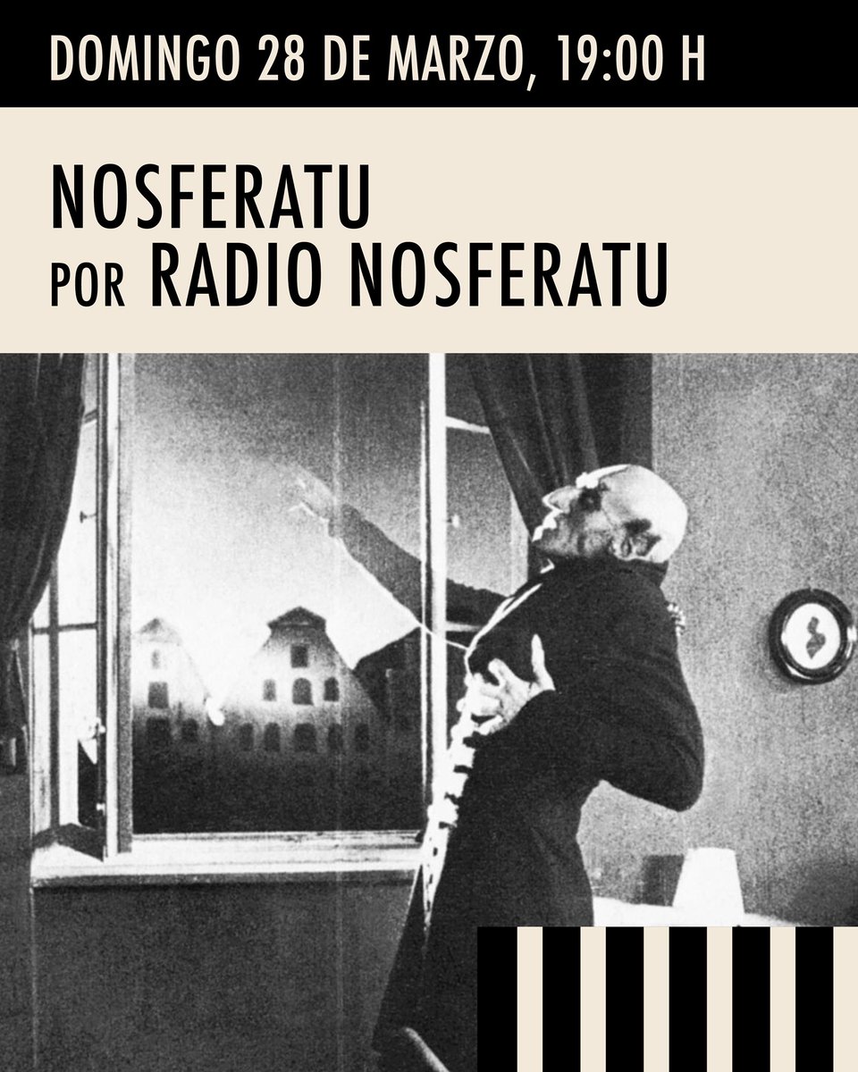 saco_oviedo's tweet photo. El cierre de #saco7 mete miéu!!
#entradasagotadas 🧛🏿♂️
#saco #saco7 #nosferatu #murnau #jacobodemiguel #culturasegura @culturaoviedo @aytooviedo #oviedo https://t.co/TH2HQTXMAV