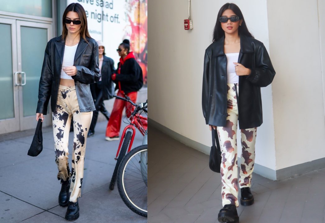 AshleyOGarcia's tweet photo. Recreating Kendall Jenner outfits using thrifted and shopee clothes!! https://t.co/RkSMLr2UvQ https://t.co/xabKE8l9L7